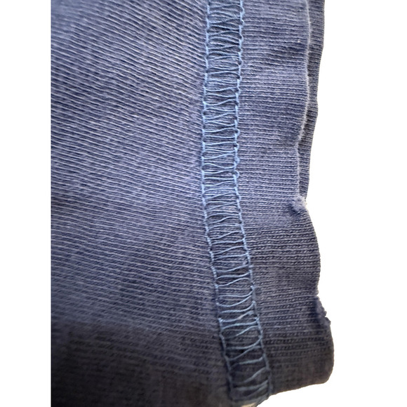 Nike Shirt Mens Large Blue Swoosh Logo Crewneck Tee Cotton Y2K 2010 Gold Tag - Picture 6 of 8